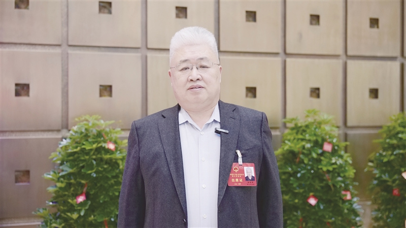 Focus on the Zibo Two Sessions | VOLM Chairman Lin Xiangkun attends and is interviewed