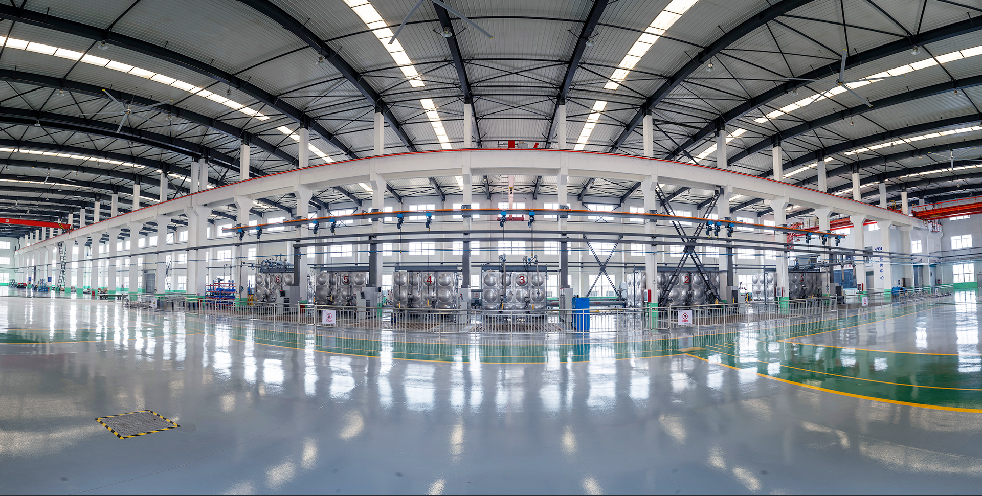 Process pump and liquid-ring vacuum pump test center · Zibo
