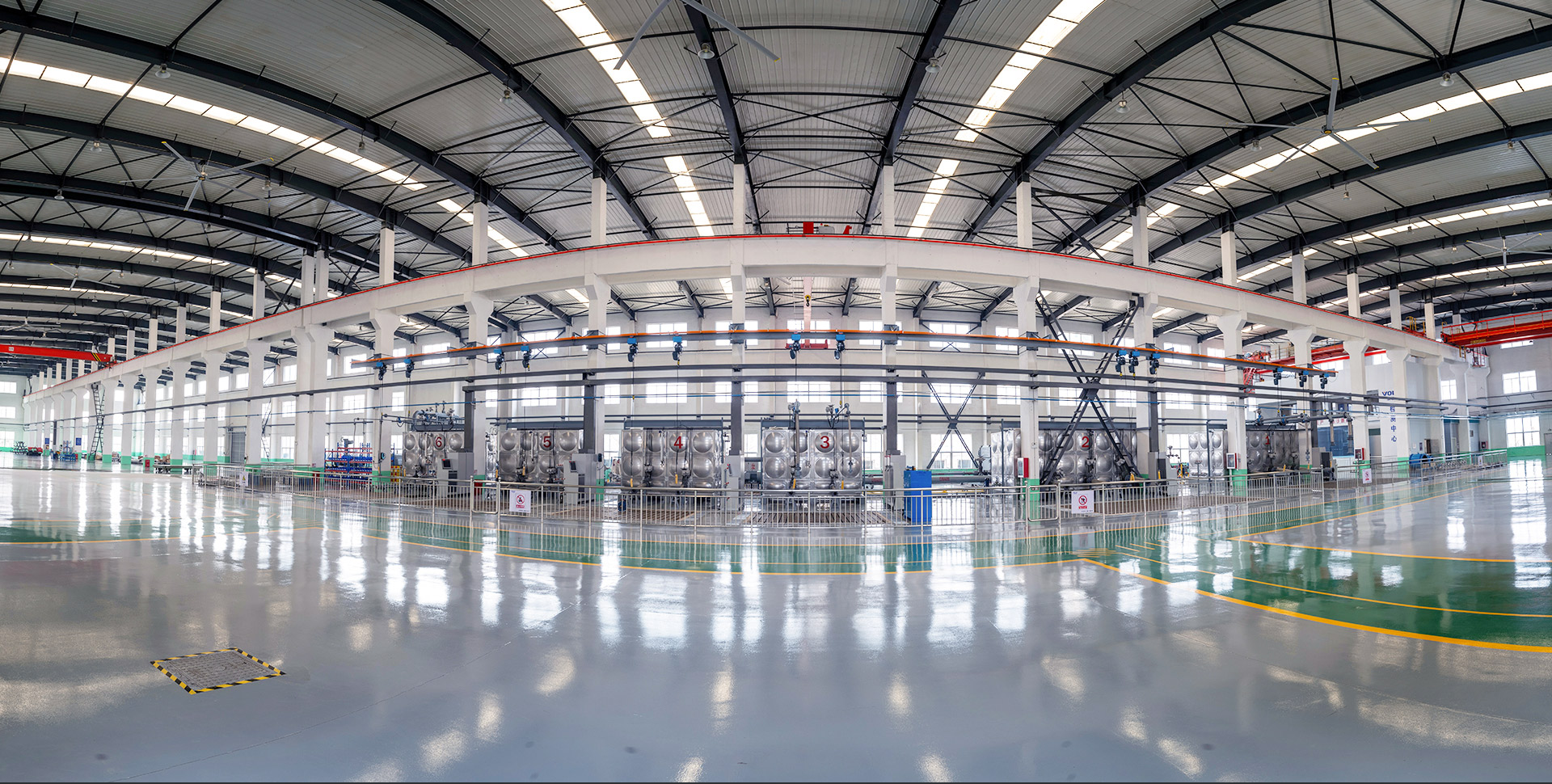 Process pump and liquid-ring vacuum pump test center · Zibo