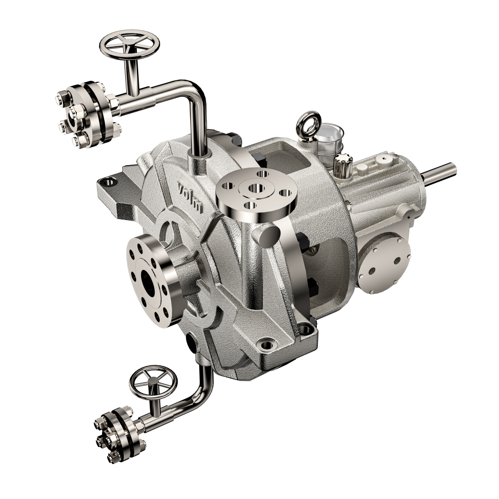 OH2 Low-Flow, High-Head Petrochemical Process Pumps (VMH03X Series)